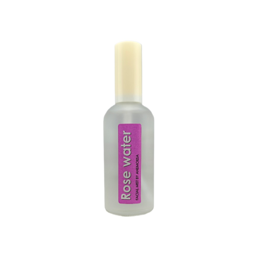 Rose-Water-Facial-Mist-–-φυσικό-ροδόνερο-ενυδάτωσης-Anemoesa-λευκό Rose water facial mist (100ml) - Image 1